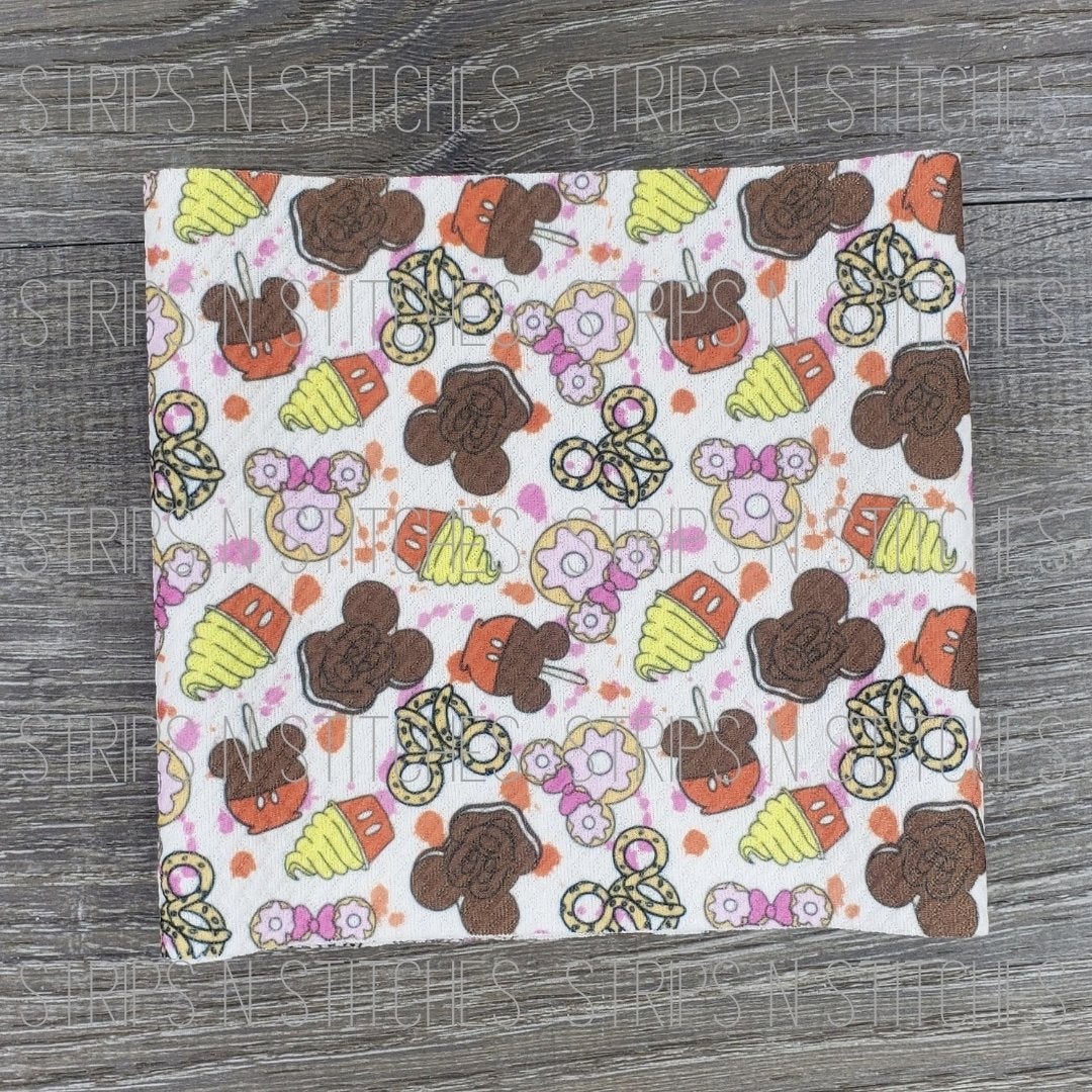 Magic Snack Splatter | Bow Making- Headwrap- Scrunchies