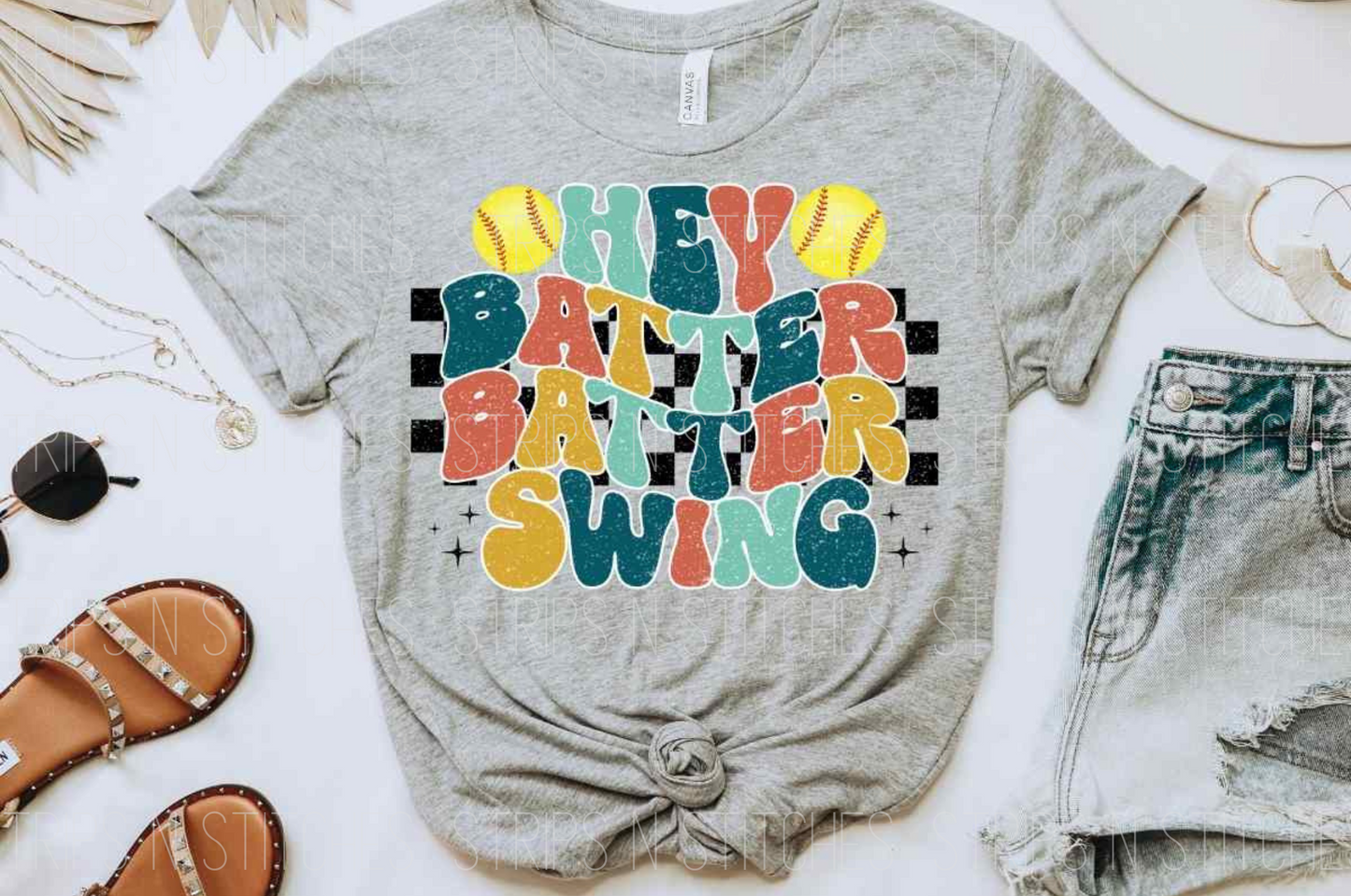 Hey Batter Batter Swing DTF Transfer