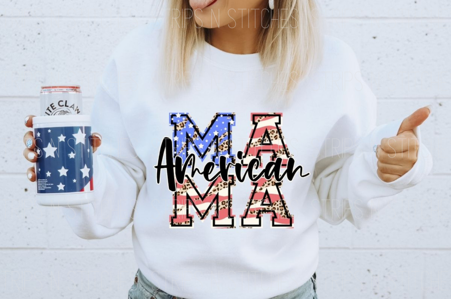 American Mama DTF Transfer
