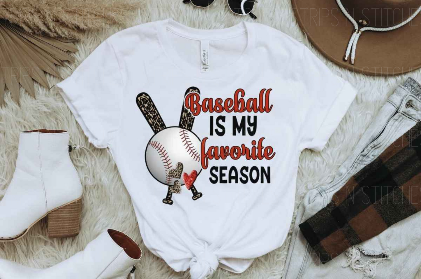 Baseball is My Favorite Season DTF Transfer
