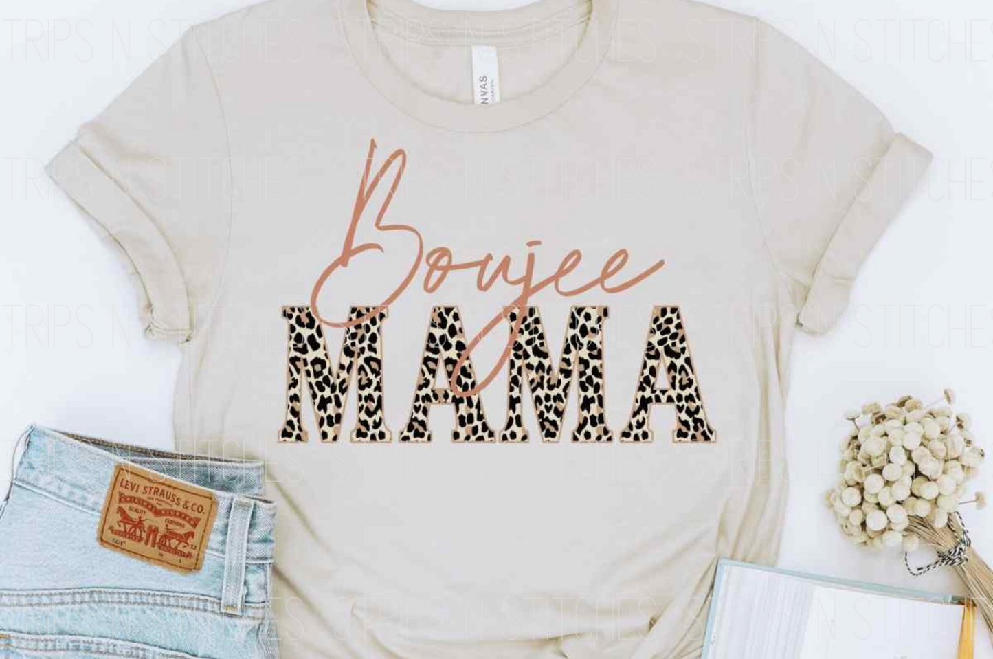 Boujee Mama DTF Transfer