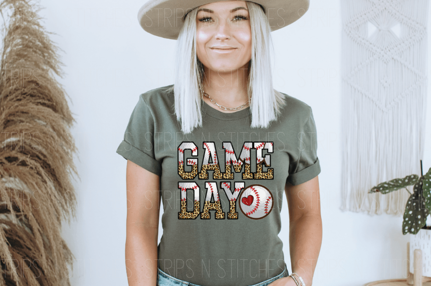 Baseball Game Day DTF Transfer
