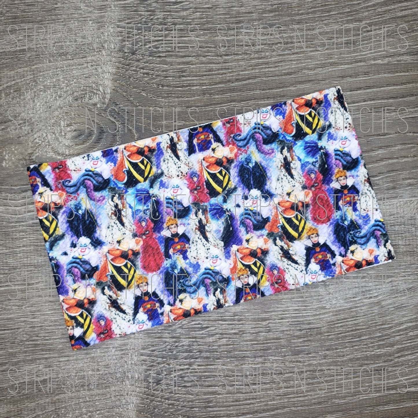 Evil Girls Scatter - Fabric Strip- Bow Making- Headwrap- Scrunchies