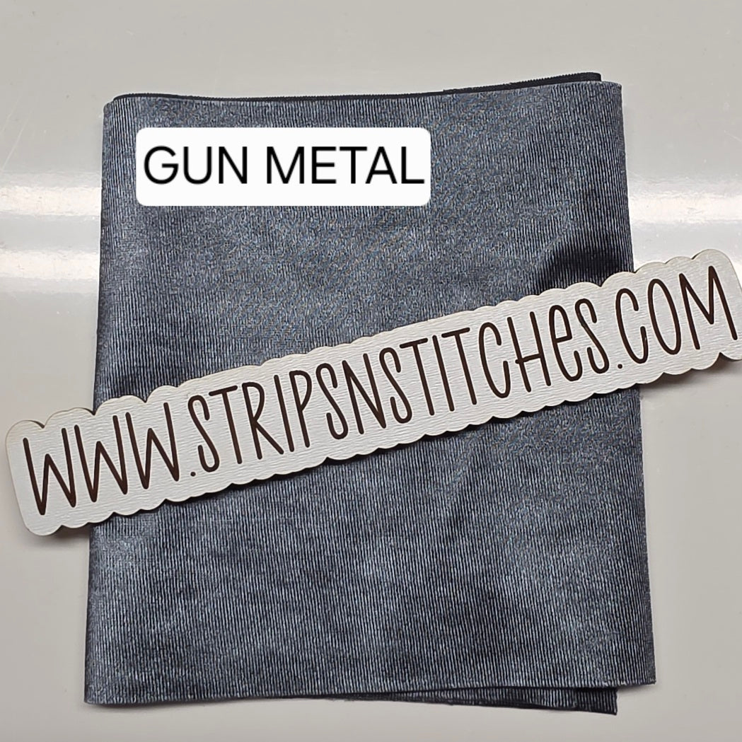 SOLID Stretch Satin Fabric Strips (Multiple Colors) *LIMITED RUN*