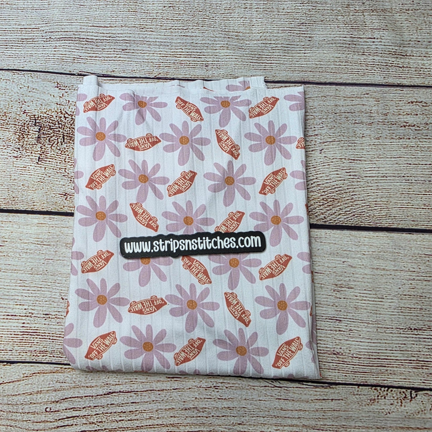 Floral Van- Half Yard- Wide Rib
