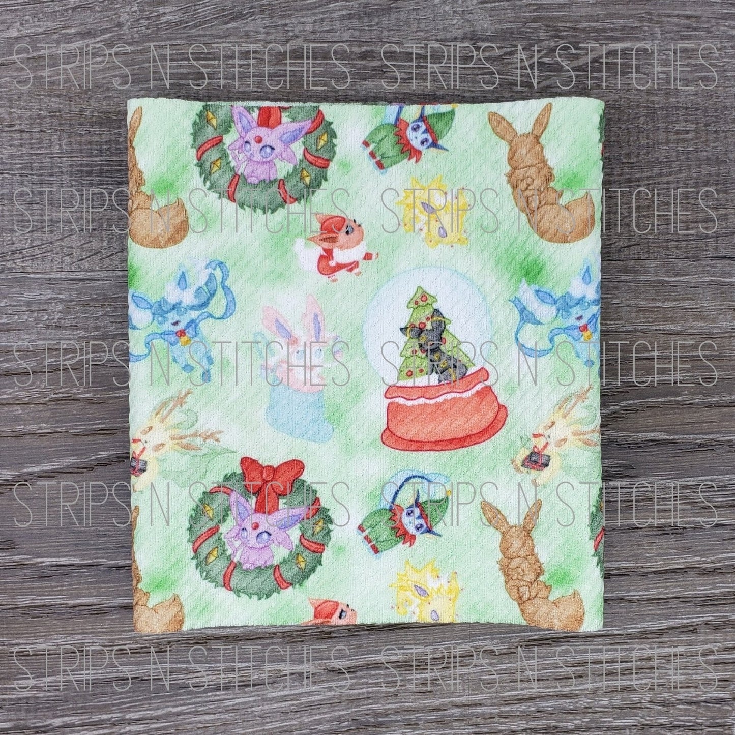 Catch em all Christmas | Fabric Strip | Bow Making | Scrunchie |