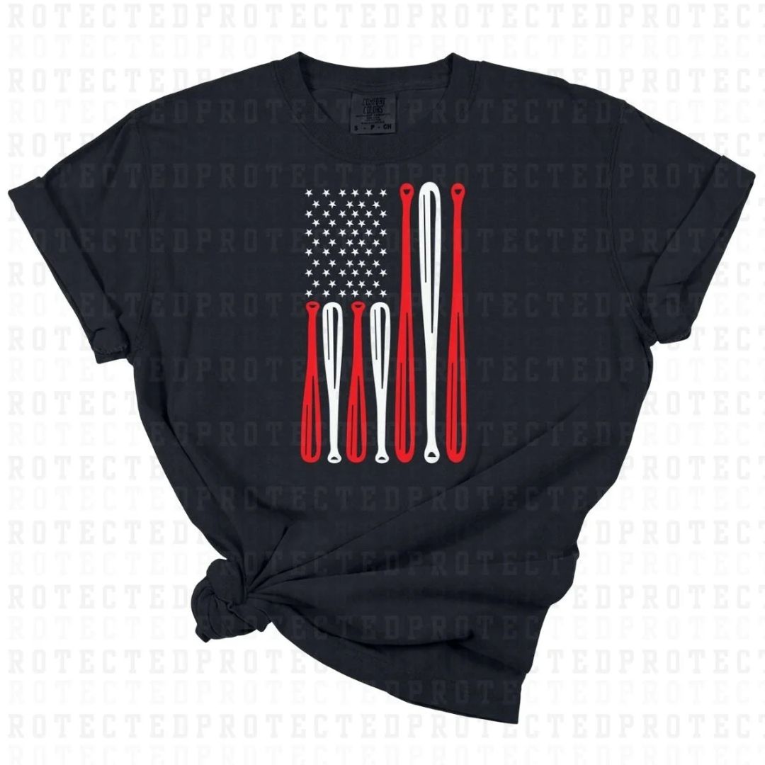 BASEBALL FLAG - DTF TRANSFER (2 sizes)