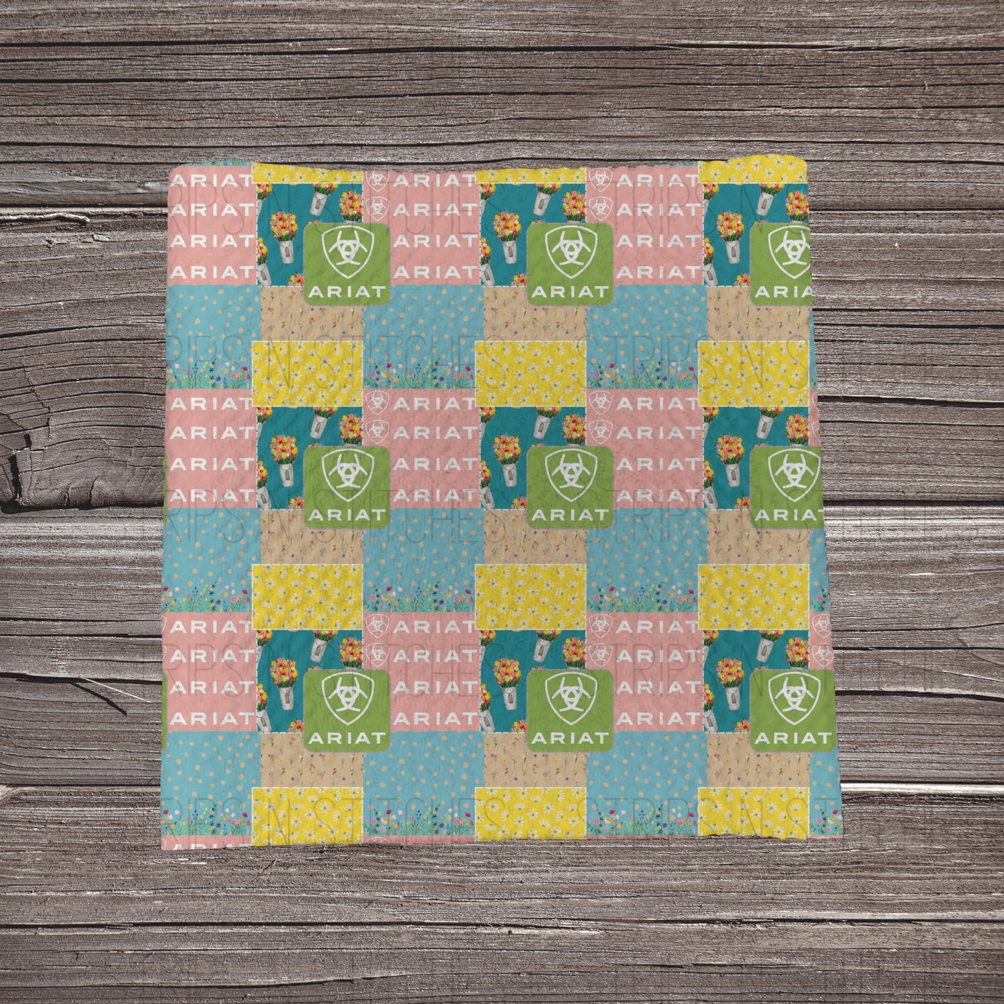 Spring Floral Aria Patchwork | Bullet Fabric Strip | Bow Making | Scrunchie | Headwraps