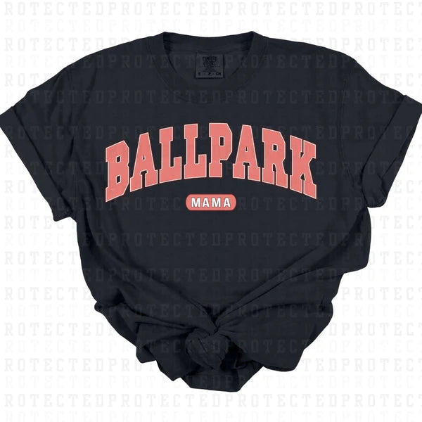 BallPark Mama Red DTF Transfer