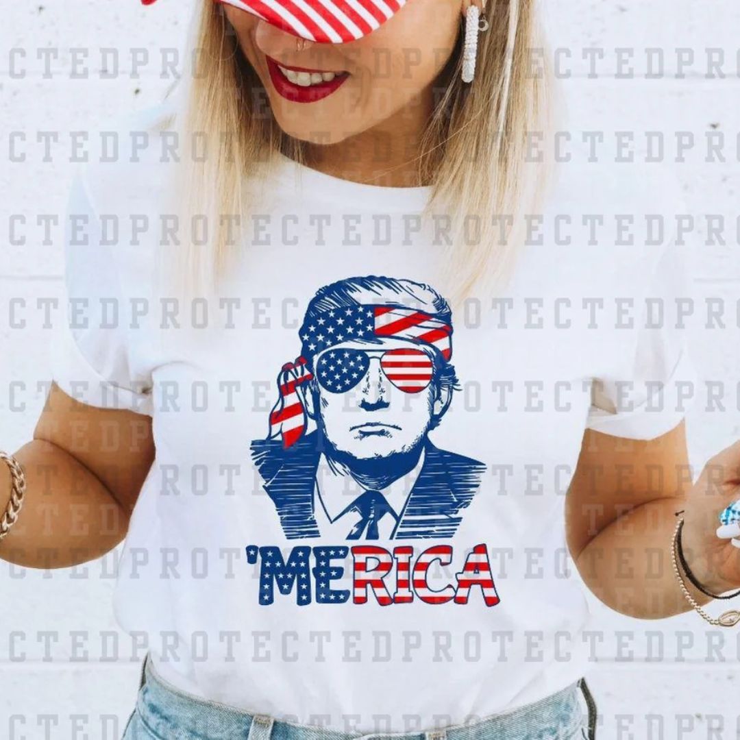 TRUMP MERICA - DTF TRANSFER