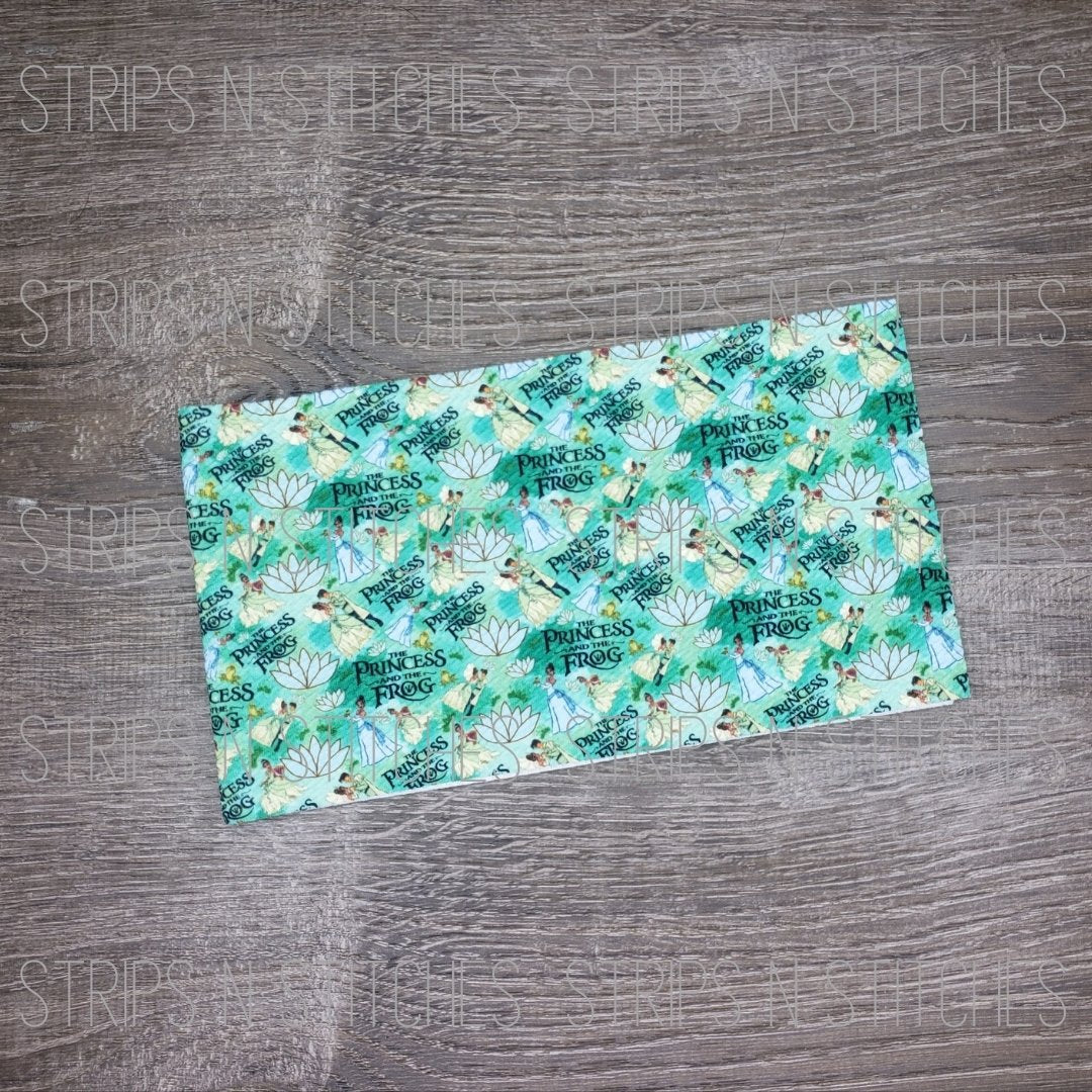 Girl and The Frog - Fabric Strip- Bow Making- Headwrap- Scrunchies