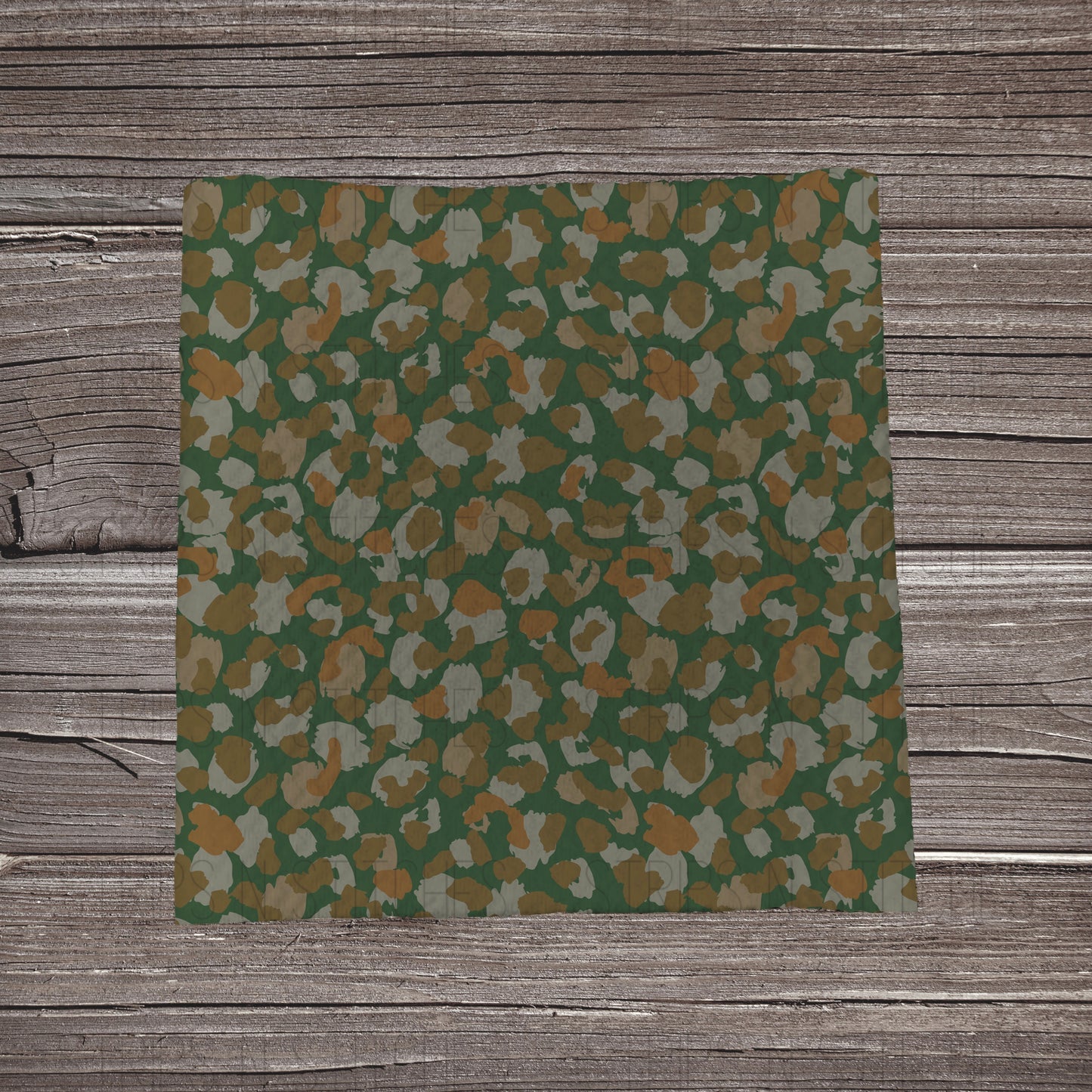 Leopard Military Branches | Bow Making | Headwrap | Scrunchies