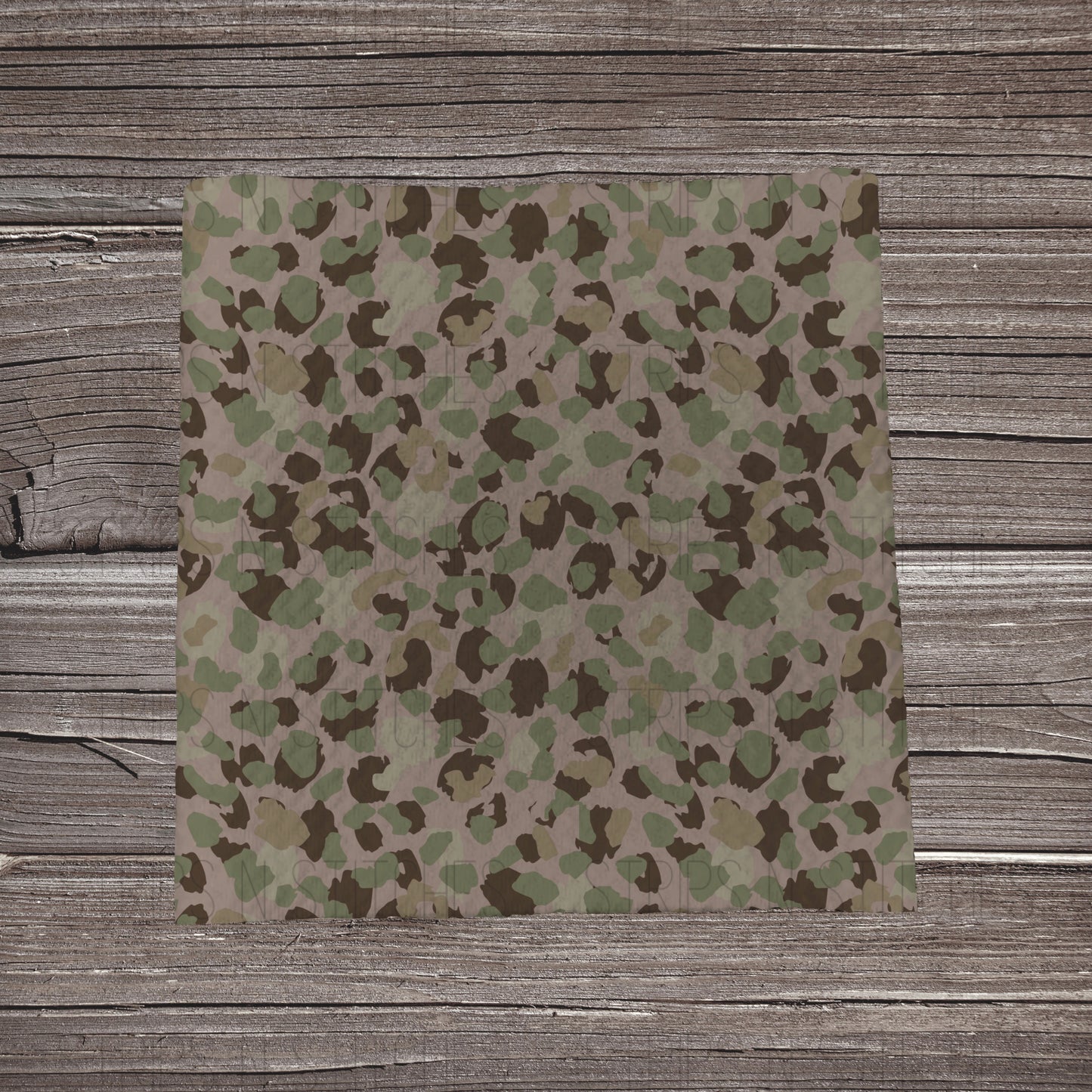Leopard Military Branches | Bow Making | Headwrap | Scrunchies