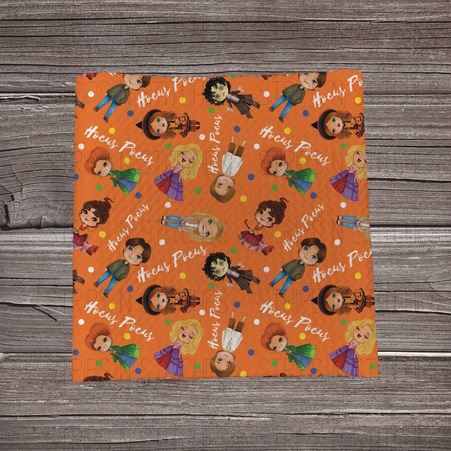 Magic Ladies Orange | Bullet Fabric Strip | Bow Making | Scrunchie |