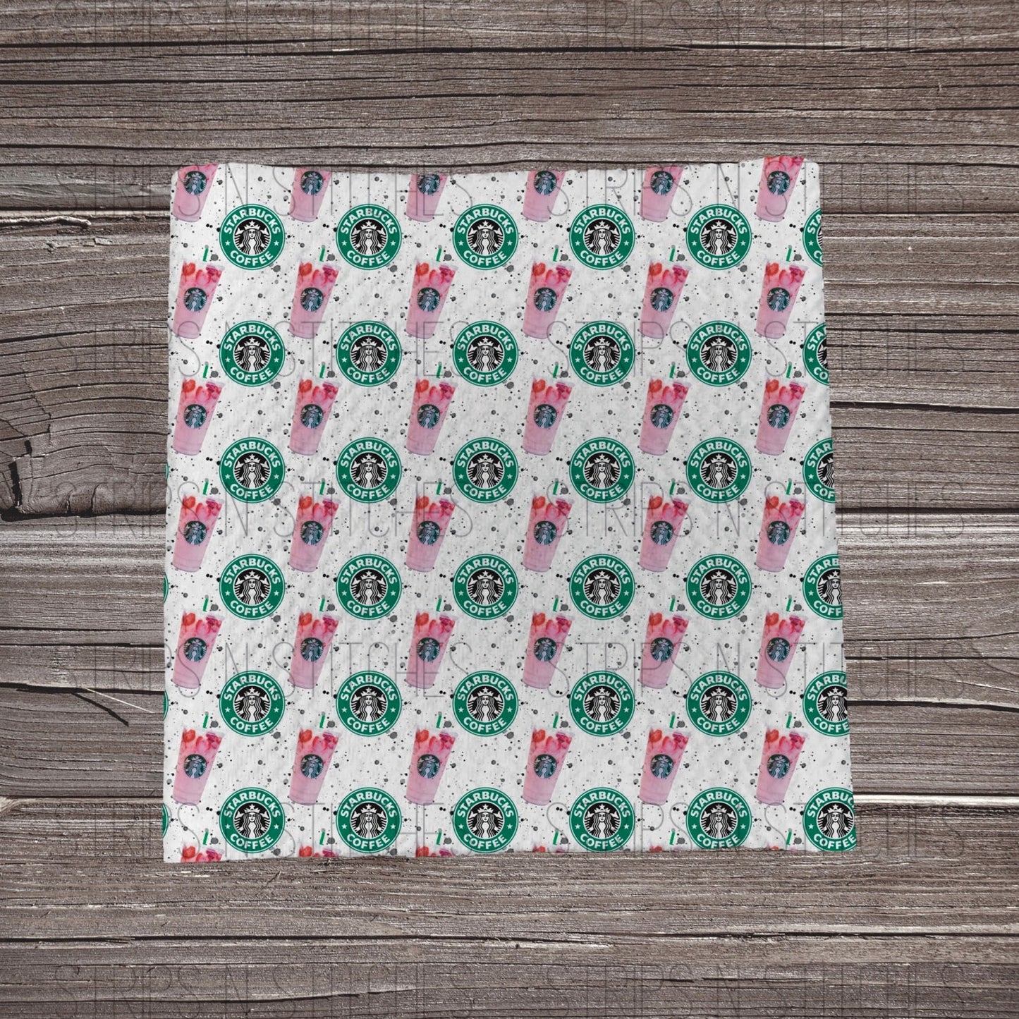 Pink Iced Drink | Fabric Strips | Bow Making | Headwrap | Scrunchies