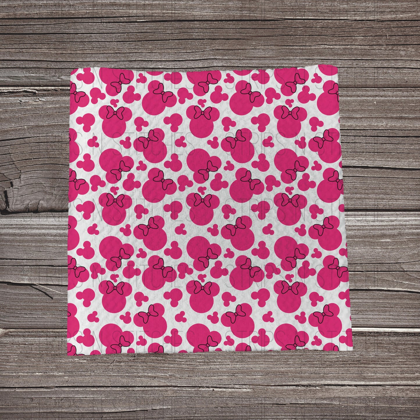 Scatter Pink MM Heads | Fabric Strips | Bow Making | Headwrap