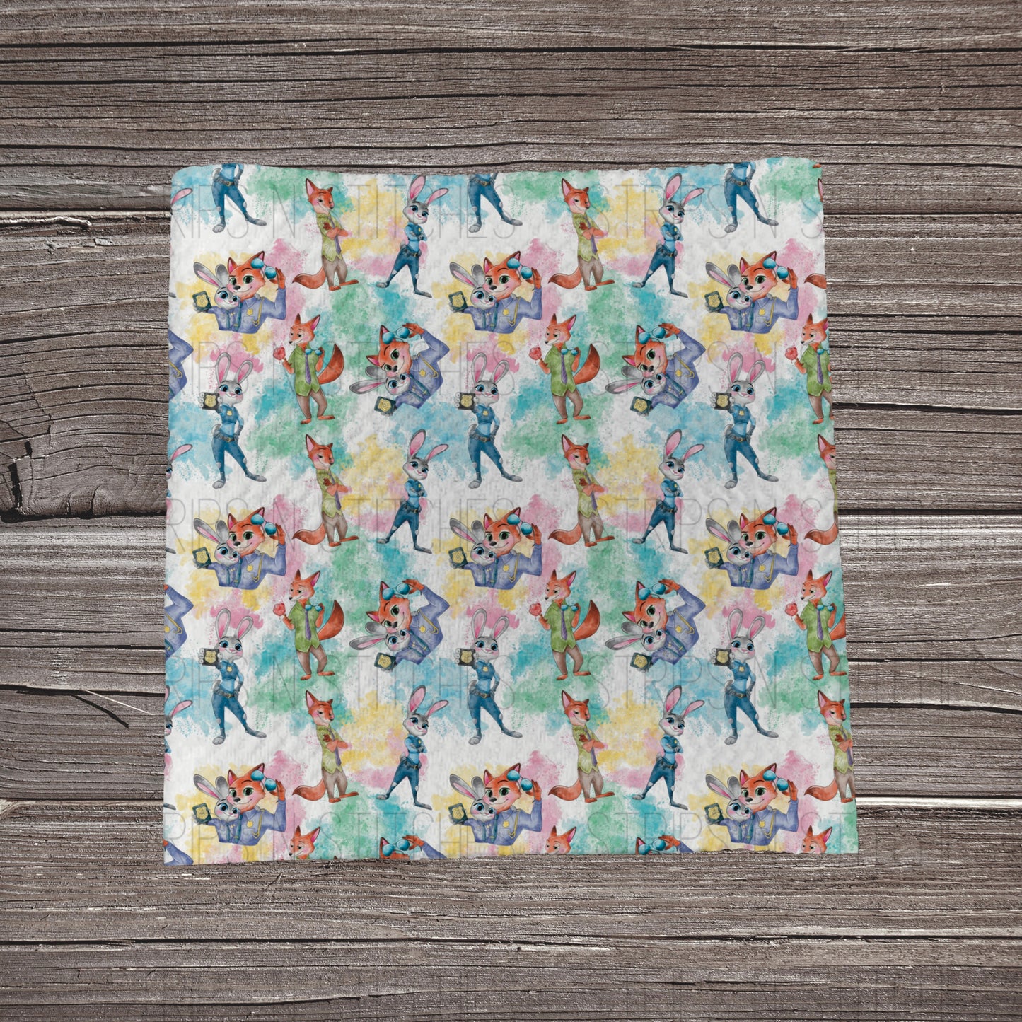 Zoomania | Bullet Fabric Strip | Bow Making | Scrunchie |