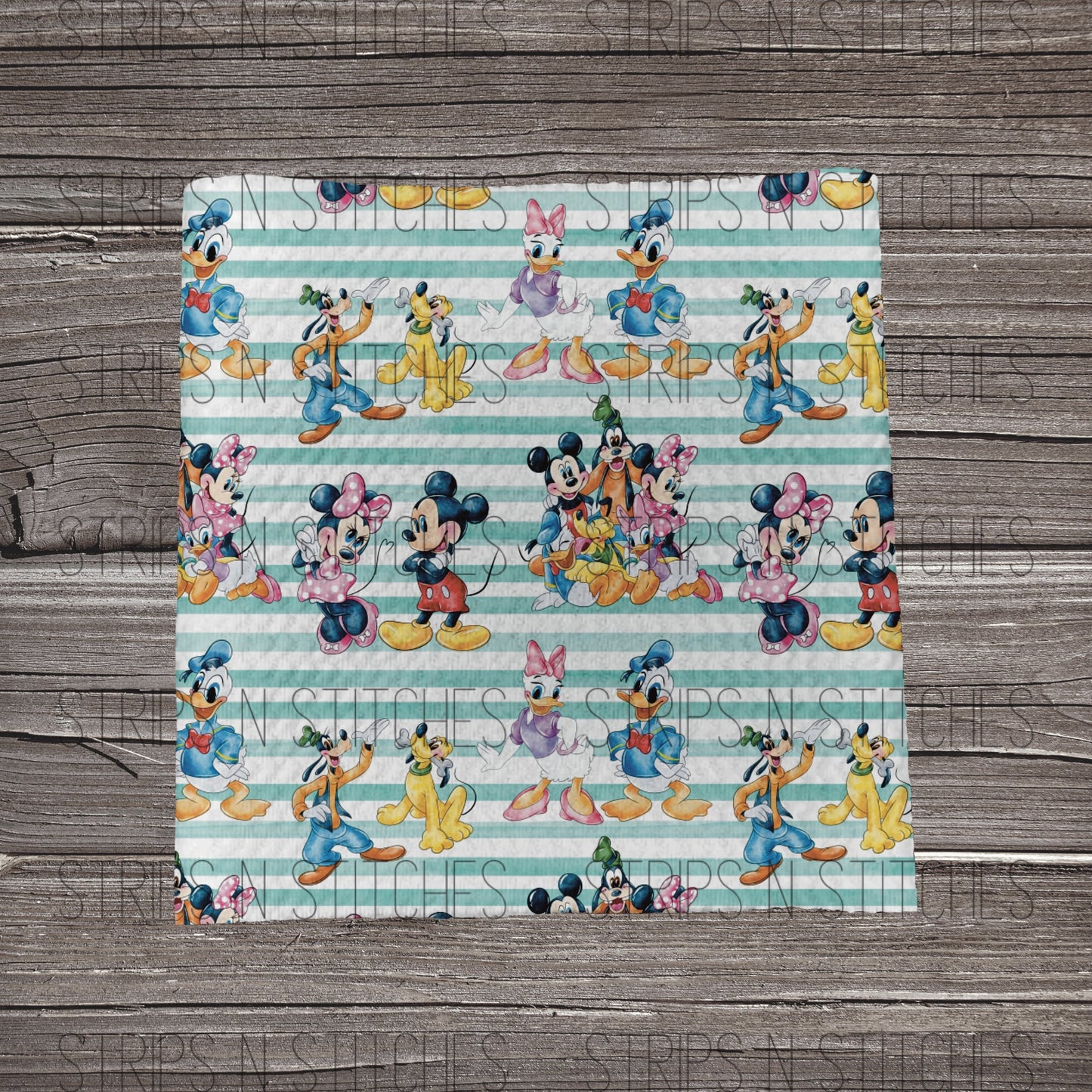 MM Friends Striped Background | Bow Making | Headwrap | Scrunchies