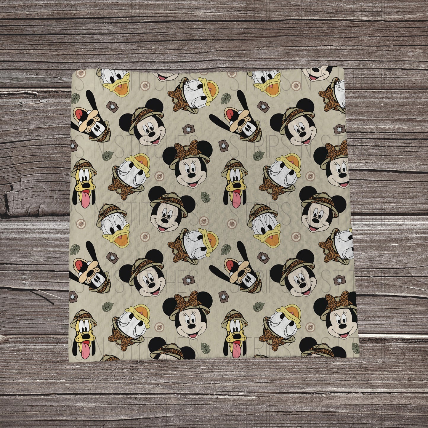 MM Friends Safari | Bullet Fabric Strip | Bow Making | Scrunchie |