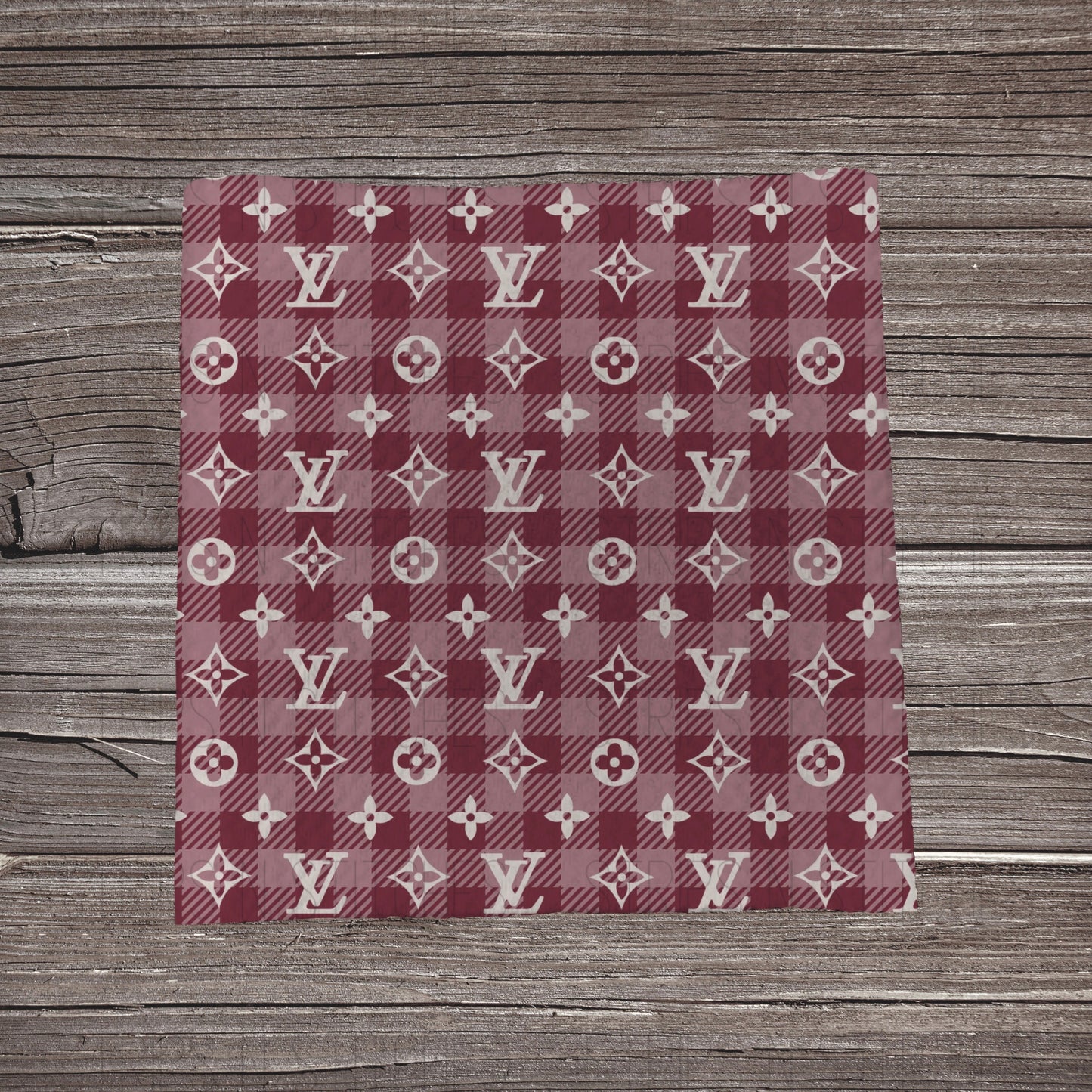 Maroon Boo-G | Fabric Strip- Bow Making- Headwraps- Scrunchies