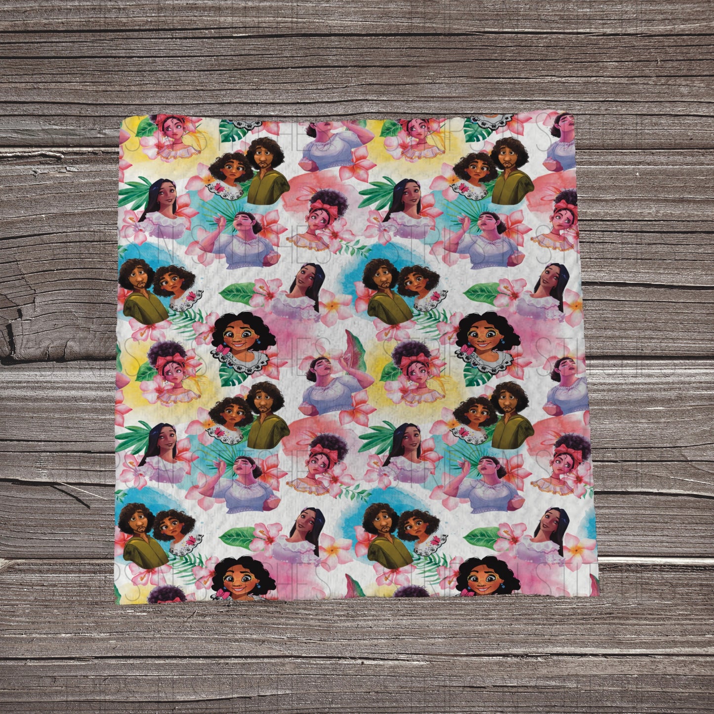 Scattered Madrigal | Fabric Strip- Bow Making- Headwrap- Scruncie