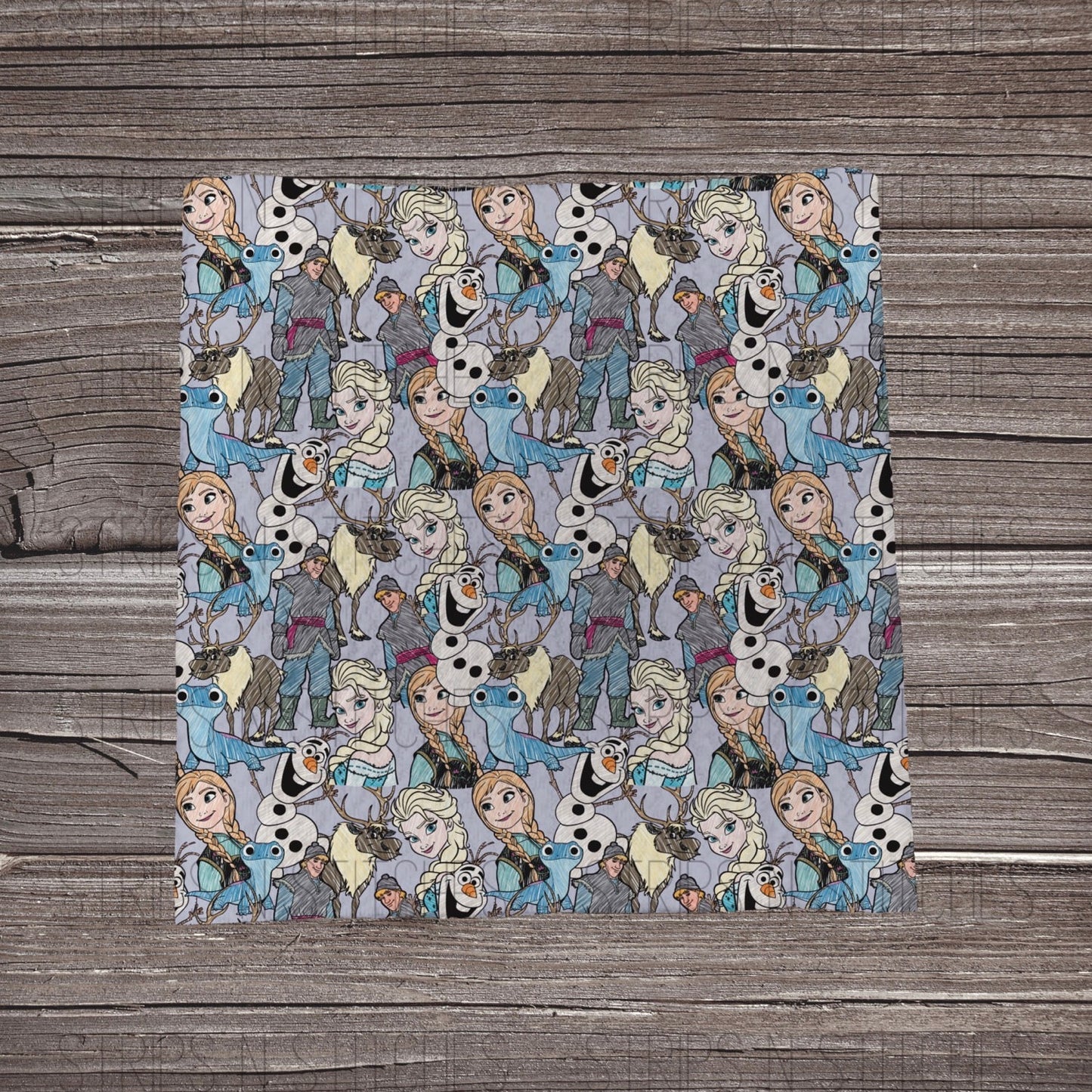 Sketch Ice Girl | Fabric Strips | Bow Making | Headwrap | Scrunchies