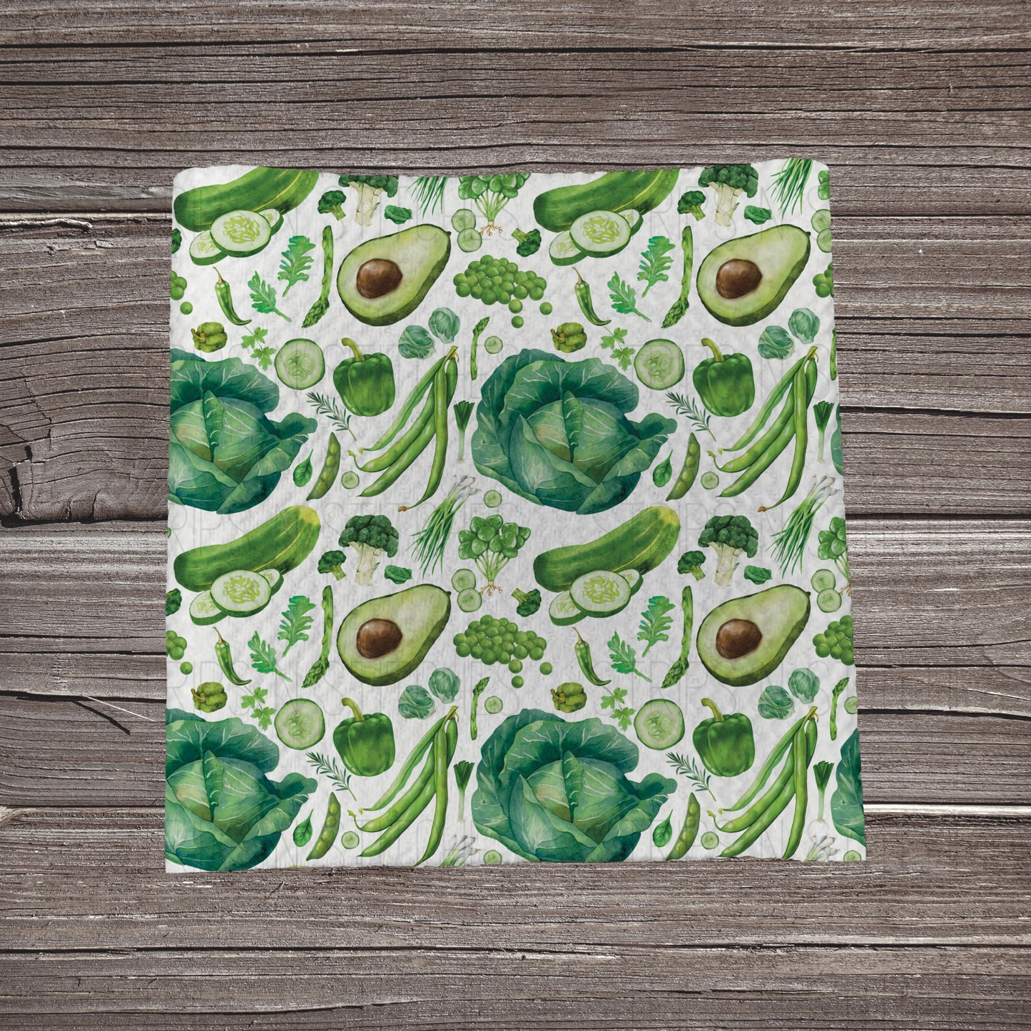 All the Greens | Bullet Fabric Strip | Bow Making | Scrunchie |