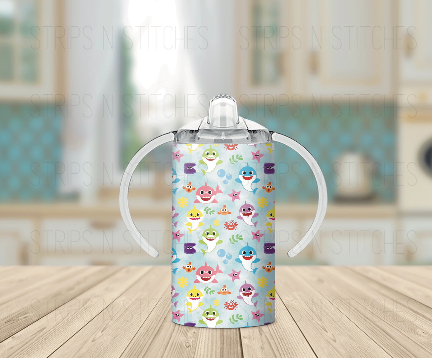 Baby Shark - Grow with Me Tumbler- 12oz- Two Lids