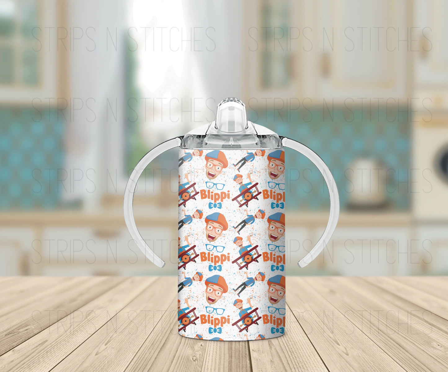 Blippi - Grow with Me Tumbler- 12oz- Two Lids