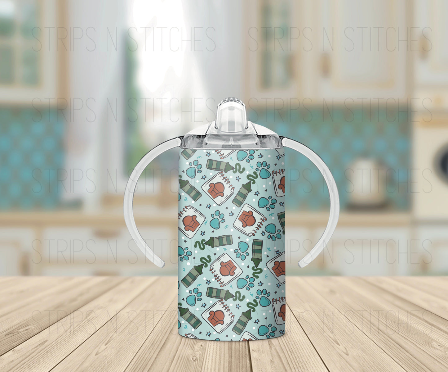 Blue Blues Clue - Grow with Me Tumbler- 12oz- Two Lids