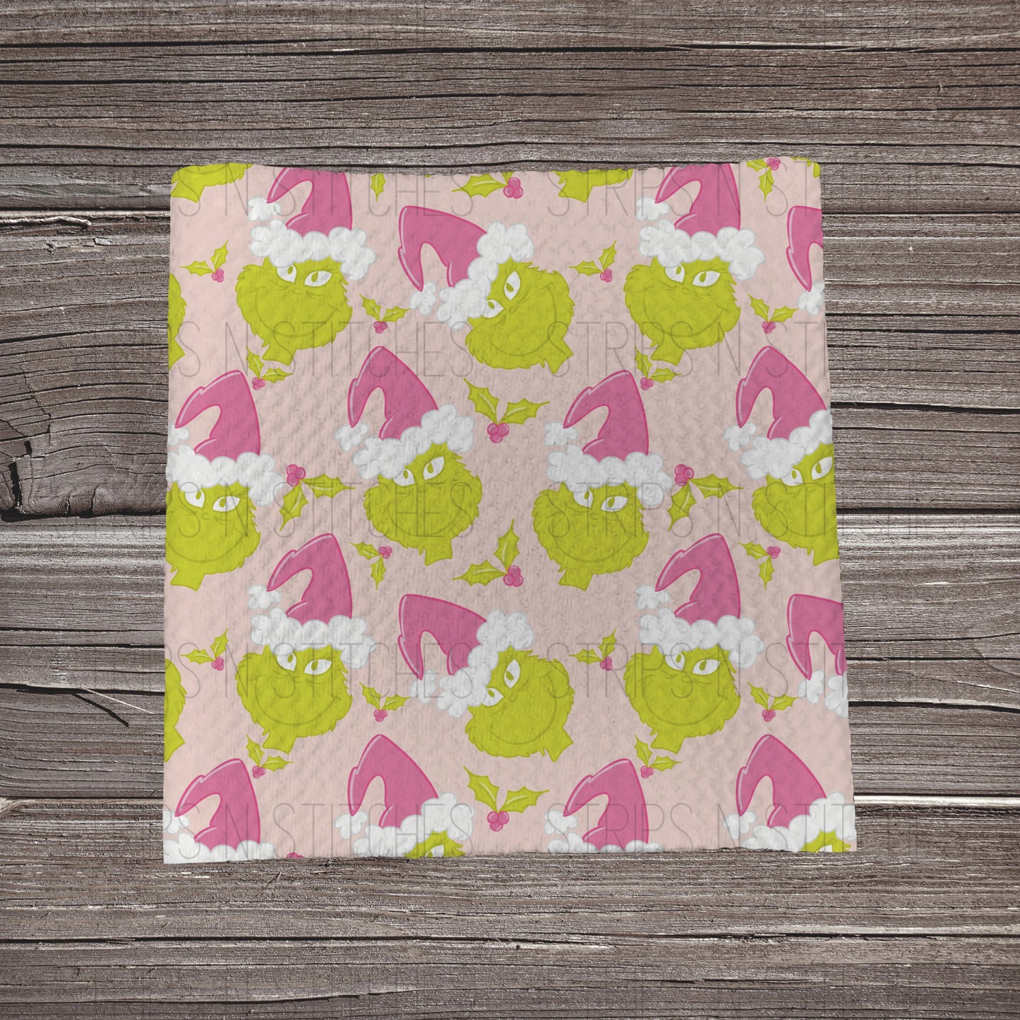 Bright Scatter Grinch | Bullet Fabric Strip | Bow Making | Scrunchie |