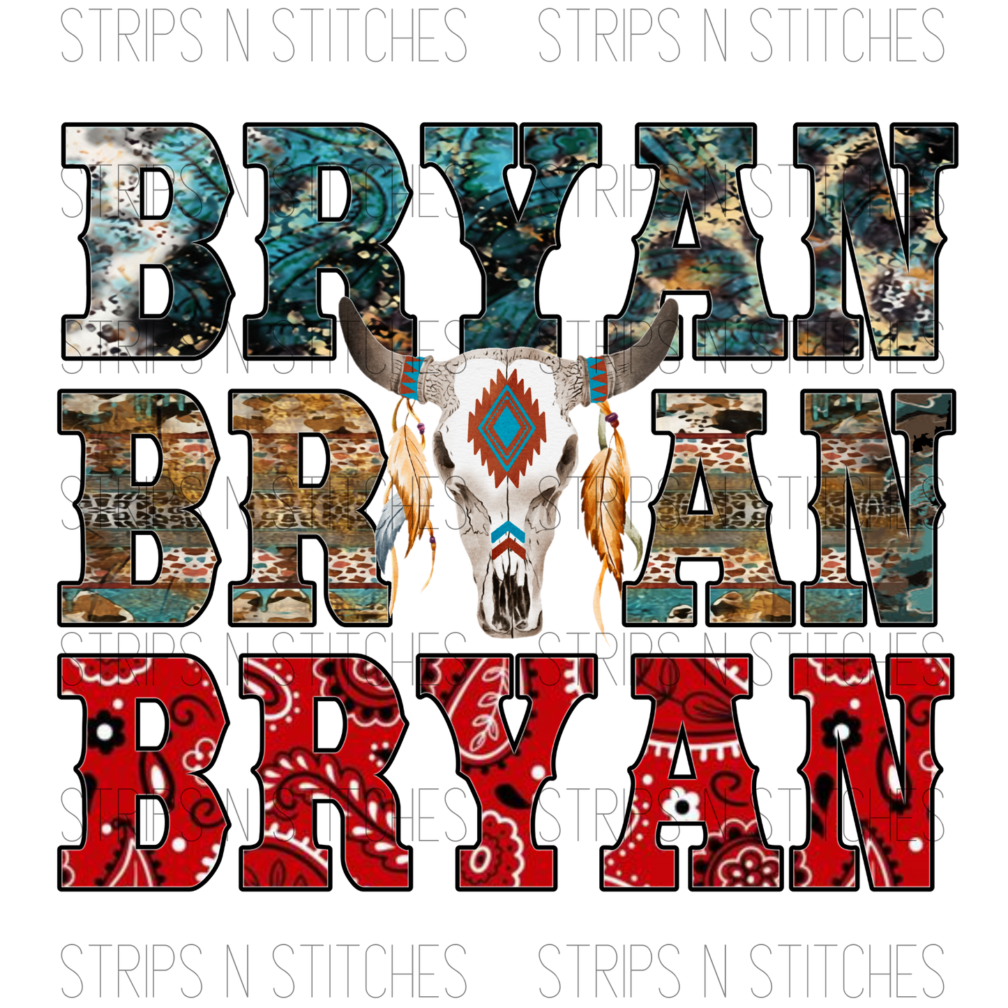 Bryan| Sublimation Transfer | Create your own