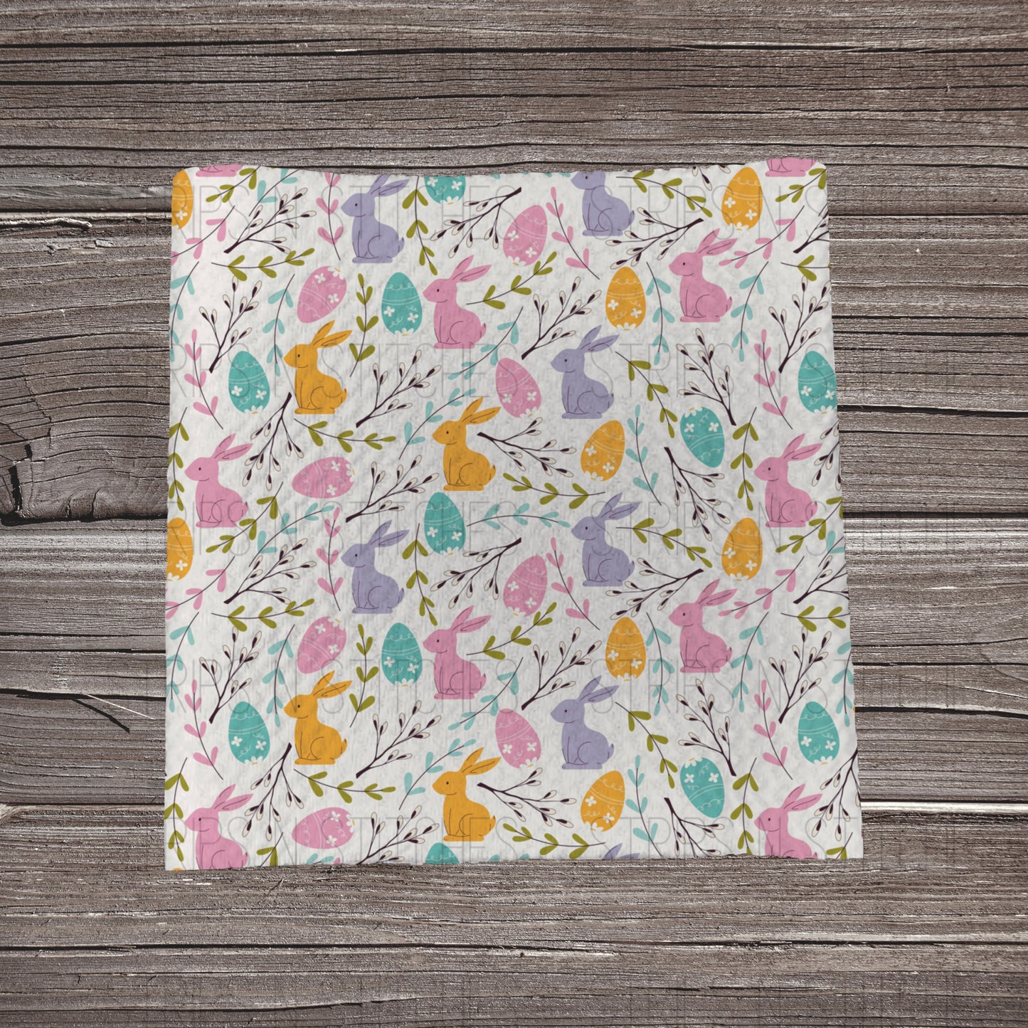 Bunny Garden | Bullet Fabric Strip | Bow Making | Scrunchie |
