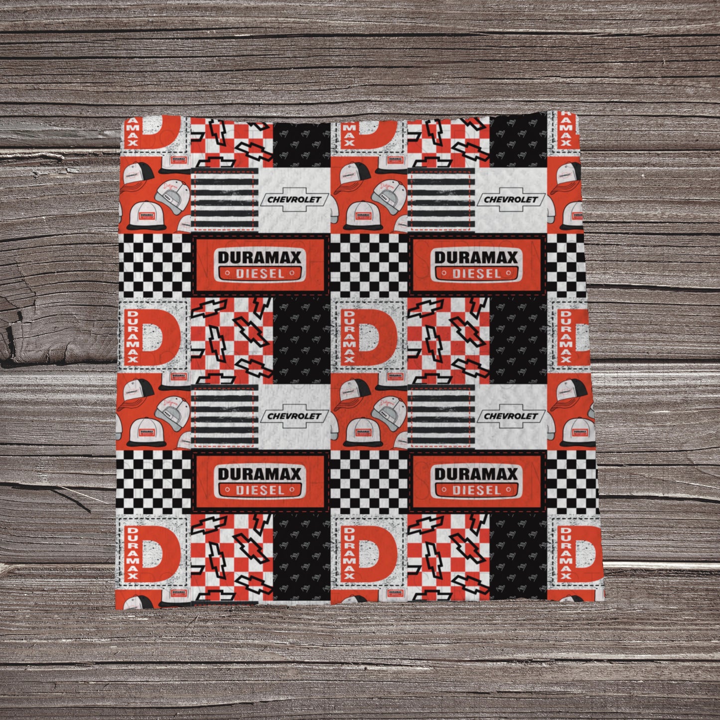 Duramax Patchwork | Fabric Strip | Bow Making | Headwrap | Scrunchies