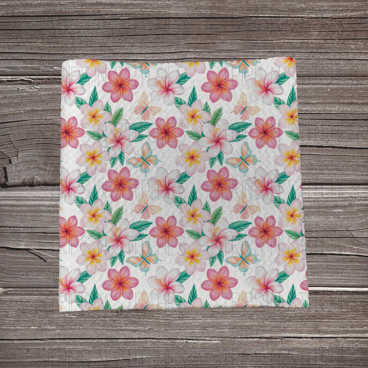 Flowers in Paradise | Bullet Fabric Strip | Bow Making | Scrunchie | Headwrap