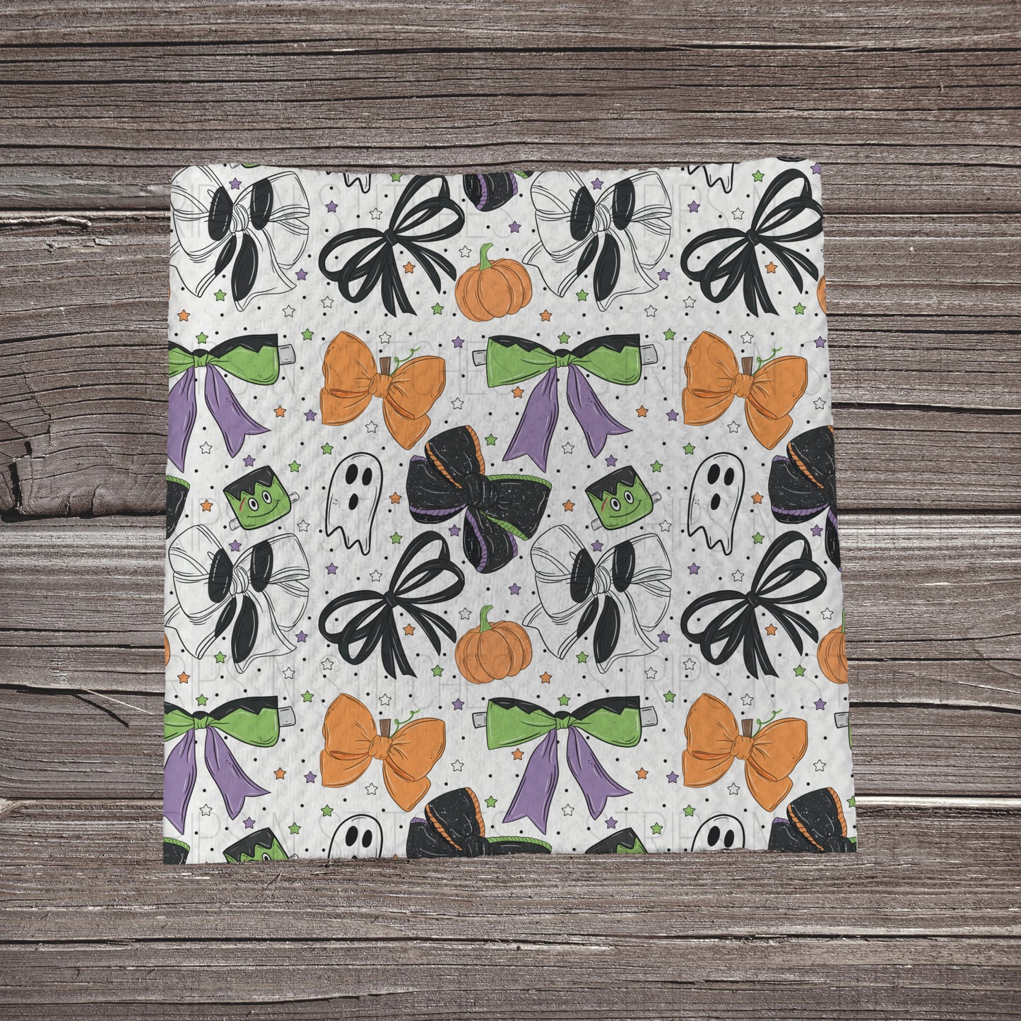 Halloween Scattered Bows | Fabric Strip | Bow Making | Headwrap | Scrunchies