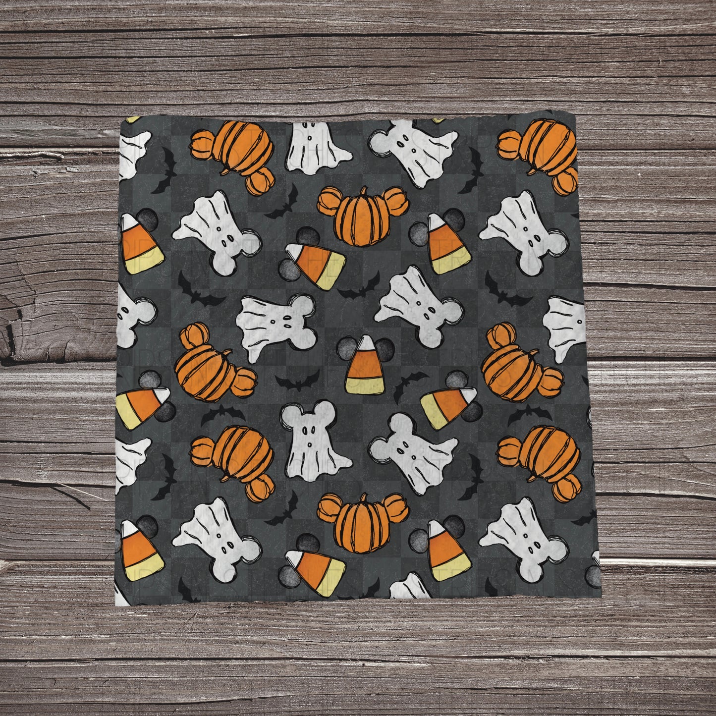 Pumpkin, Ghost & Candy Scatter | Fabric Strip | Bow Making | Scrunchies | Headwraps