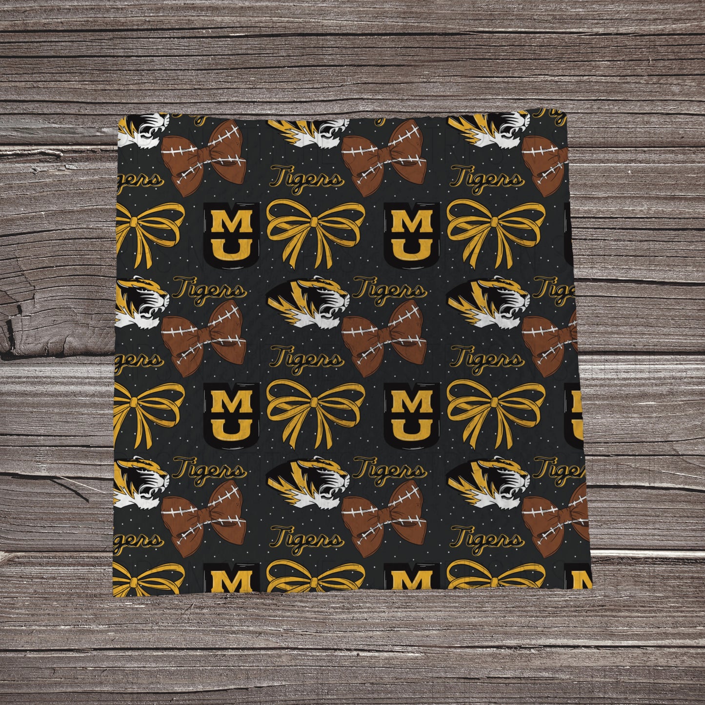 Mizzou- Bows | Fabric Strip- Bow Making- Headwrap- Scrunchies