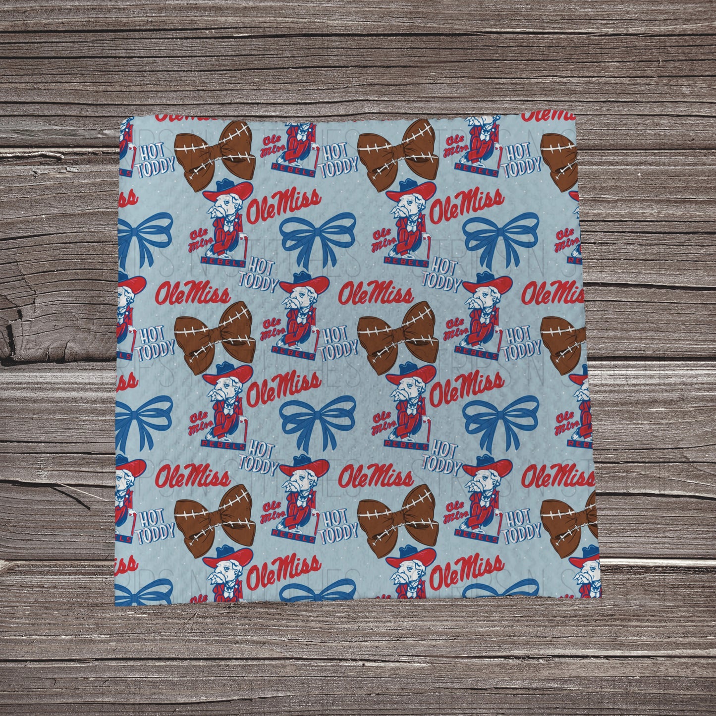 Ole Miss - Bows | Fabric Strip- Bow Making- Headwrap- Scrunchies