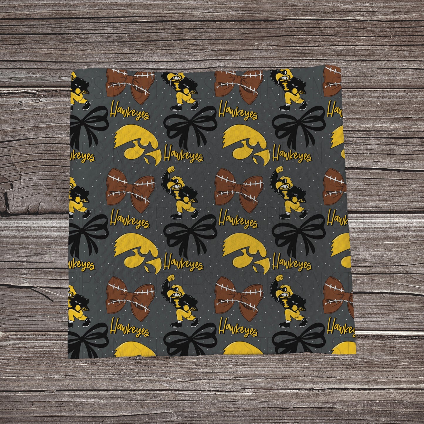 Hawkeyes- Bows | Fabric Strip- Bow Making- Headwrap- Scrunchies