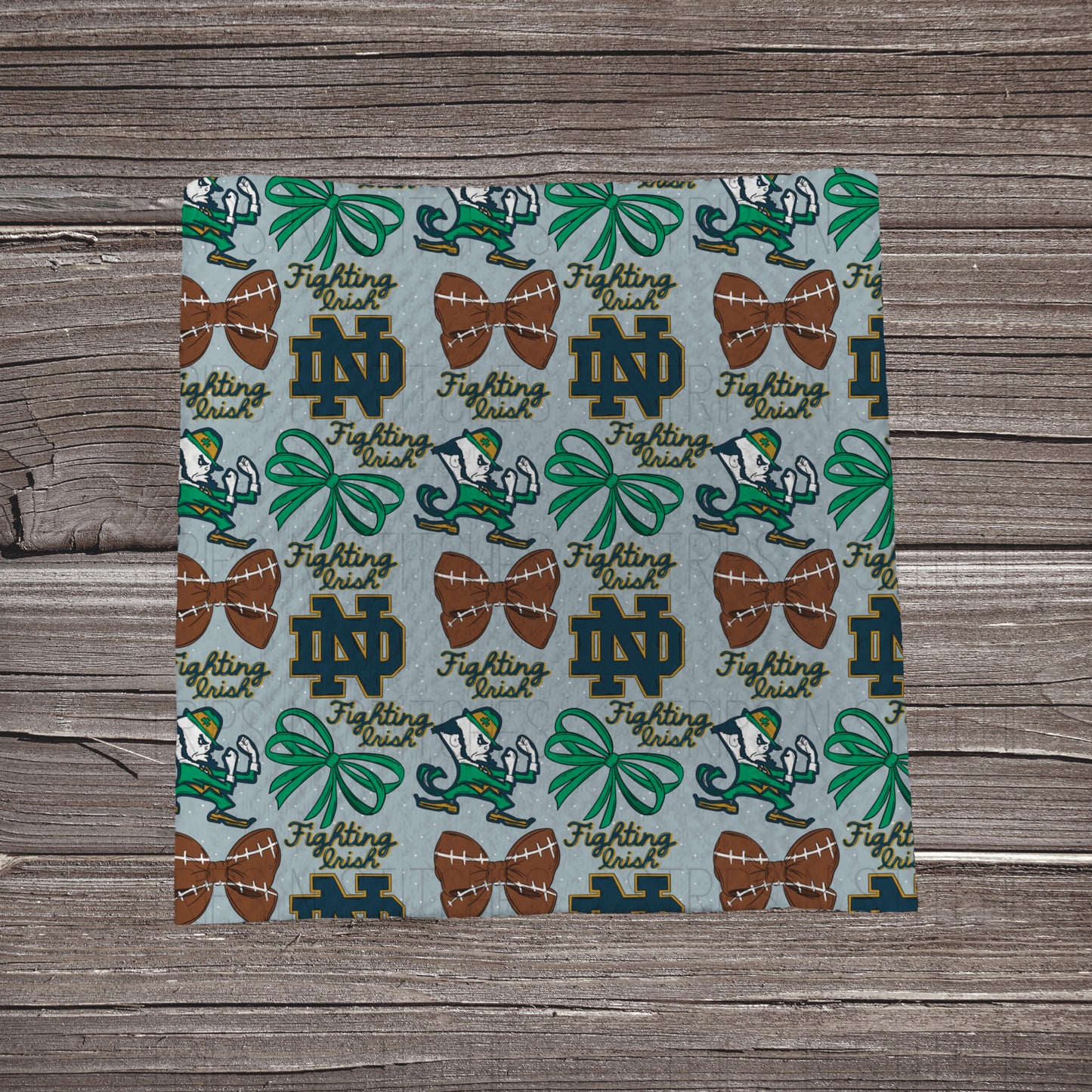 Fighting Irish- Bows | Fabric Strip- Bow Making- Headwrap- Scrunchies