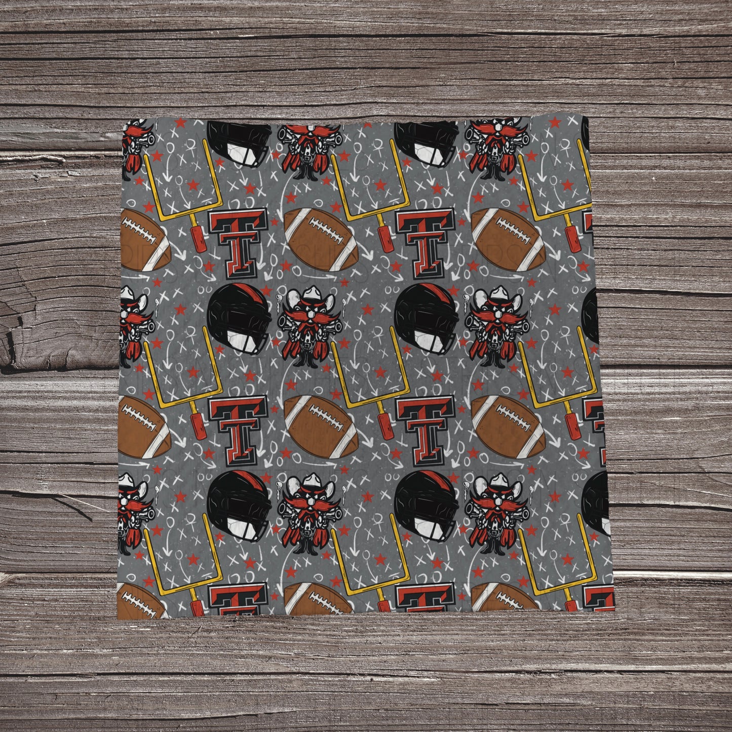Texas Raiders- Playbook | Fabric Strip- Bow Making- Headwrap- Scrunchies