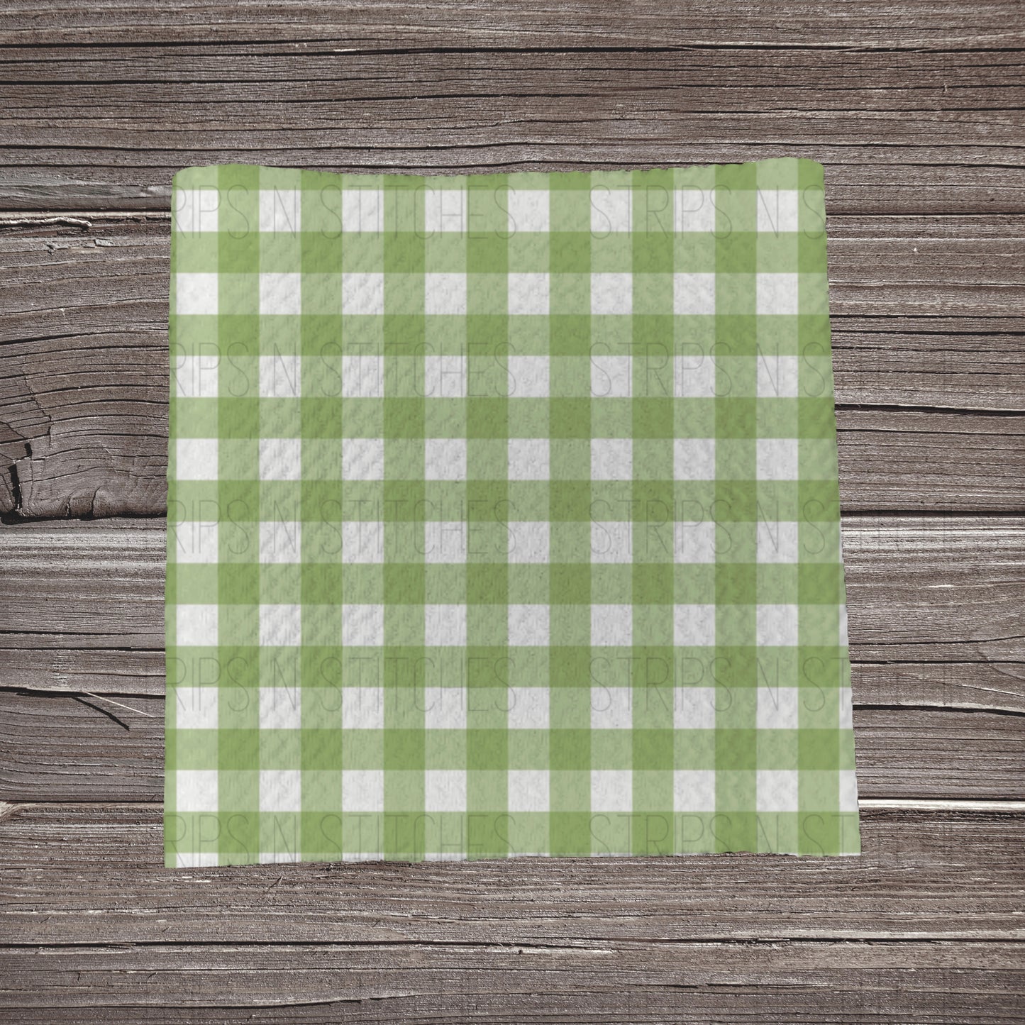 Mean Guy Green Plaid Coord | Fabric Strip- Bow Making- Headwrap- Scrunchies