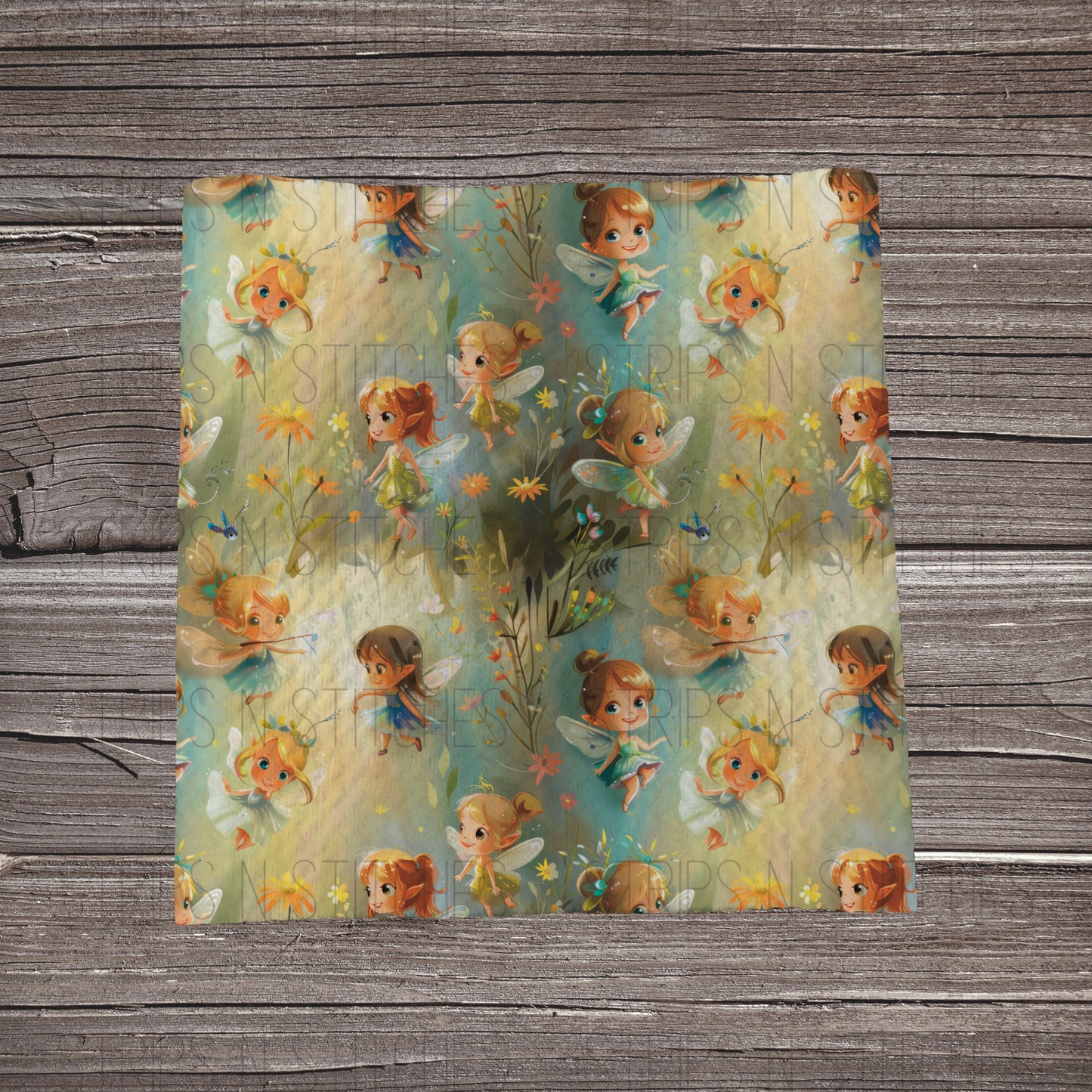 Wildflower Fairies | Fabric Strips | Bow Making | Head Wrap | Scrunchies