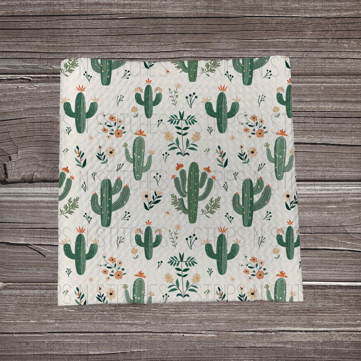 Floral Desert - Cream | Fabric Strips | Bow Making | Head Wrap | Scrunchies