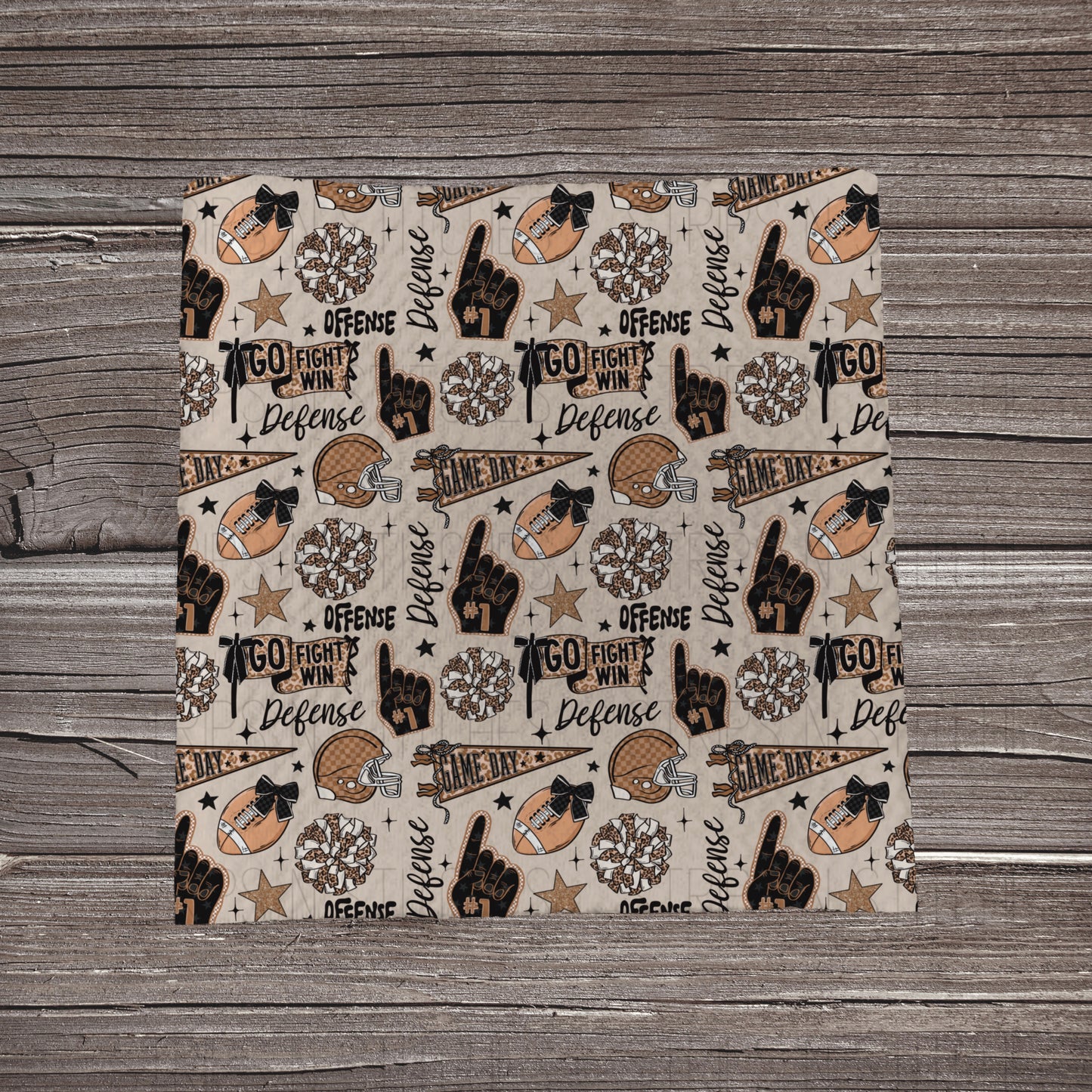 Go, Fight, Win | Fabric Strip- Bow Making- Headwraps- Scrunchies