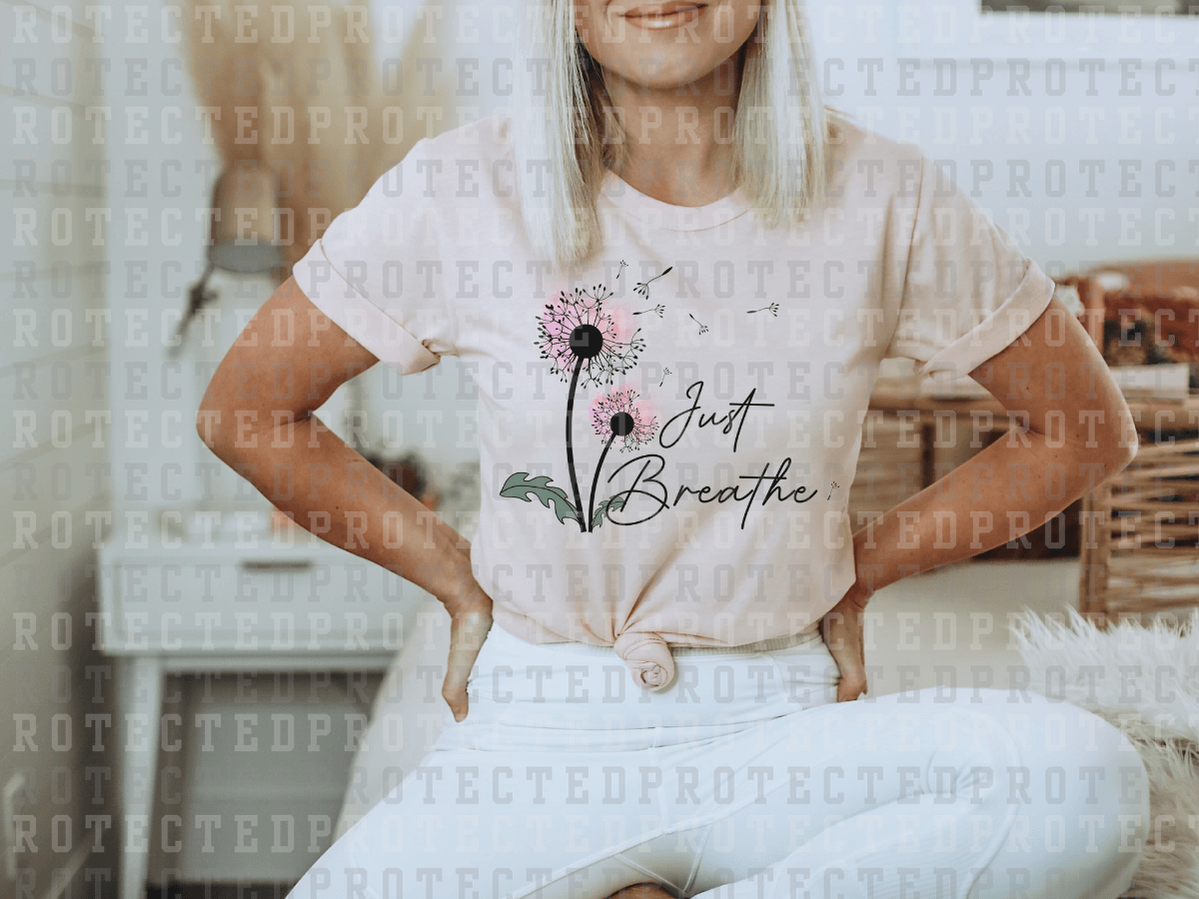 JUST BREATHE | DTF Transfer