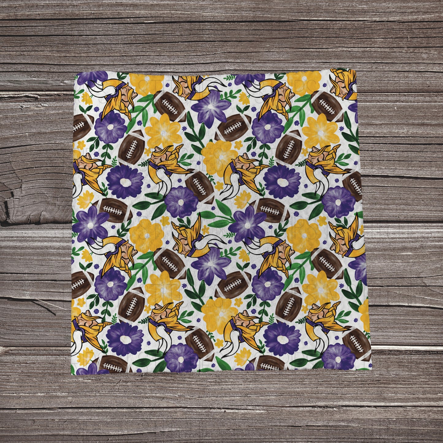 2022 Football Floral Teams | All 32 Teams Available | Fabric Strip- Bow Making