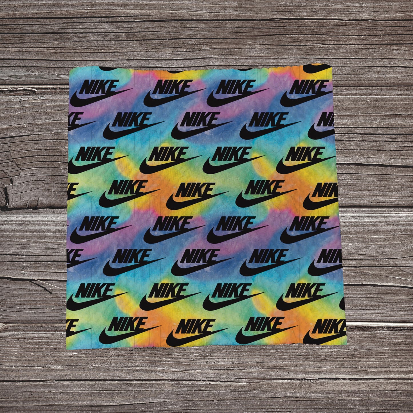 Rainbow Swoosh Fabric Strip- Bow Making- Headwrap- Scrunchies