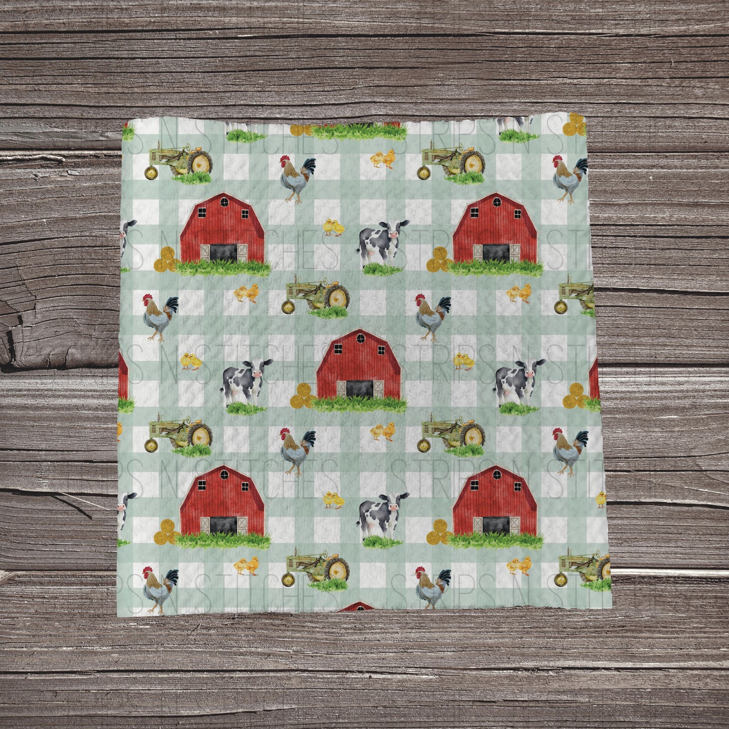 Around the Farm | Bullet Fabric Strip | Bow Making | Scrunchie |